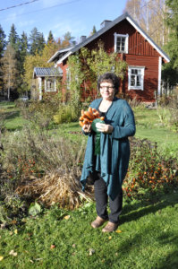Paula Sundström tuumasi, että hänen koossa voittoisa porkkanansa oli myös kisan kaunein.