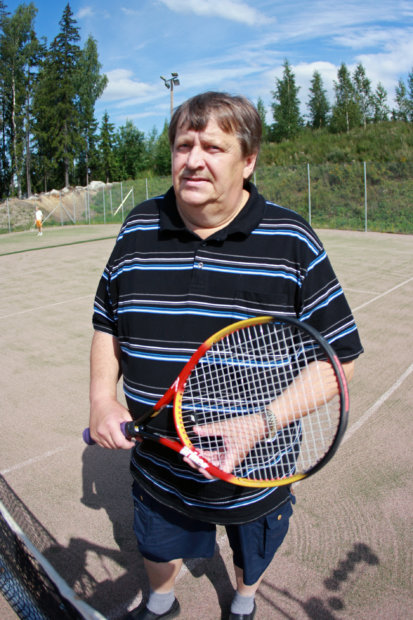 Tennis on ollut Markku Myyryläisellä tärkeä harrastus nuoresta pitäen.