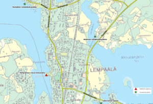 Lempäälän kunnan veneenlaskupaikat sijaitsevat Nokkatiellä Kirkkojärven rannalla sekä Hääkivellä Turuntien kupeessa. Lempäälän pursiseura hallitsee veneenlaskupaikka Valkeakoskentien varressa.