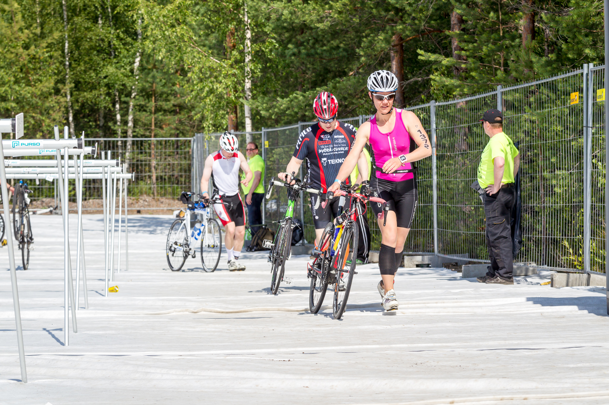 Triathlonin SM-hopeaa Lempäälään