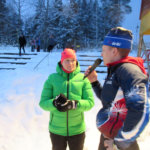 Nuorisoviesti hiihdettiin Aino-Kaisa Saarisen kannustaessa