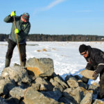 Ahtialanjärven kivikasat ovat keinokareja