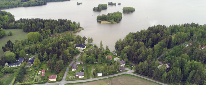 Haurala, Kirkkojärvi, maisema, järvi, Lempäälä