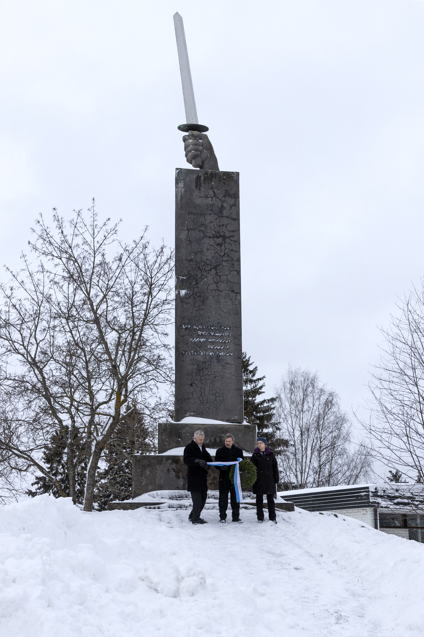 Tammisunnuntain seppeleenlasku