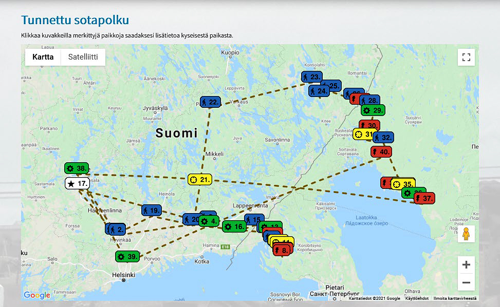  täynnä veteraaniperinnettä: Maailman ensimmäinen  karttapohjainen veteraanimatrikkeli - Lempäälän-Vesilahden Sanomat