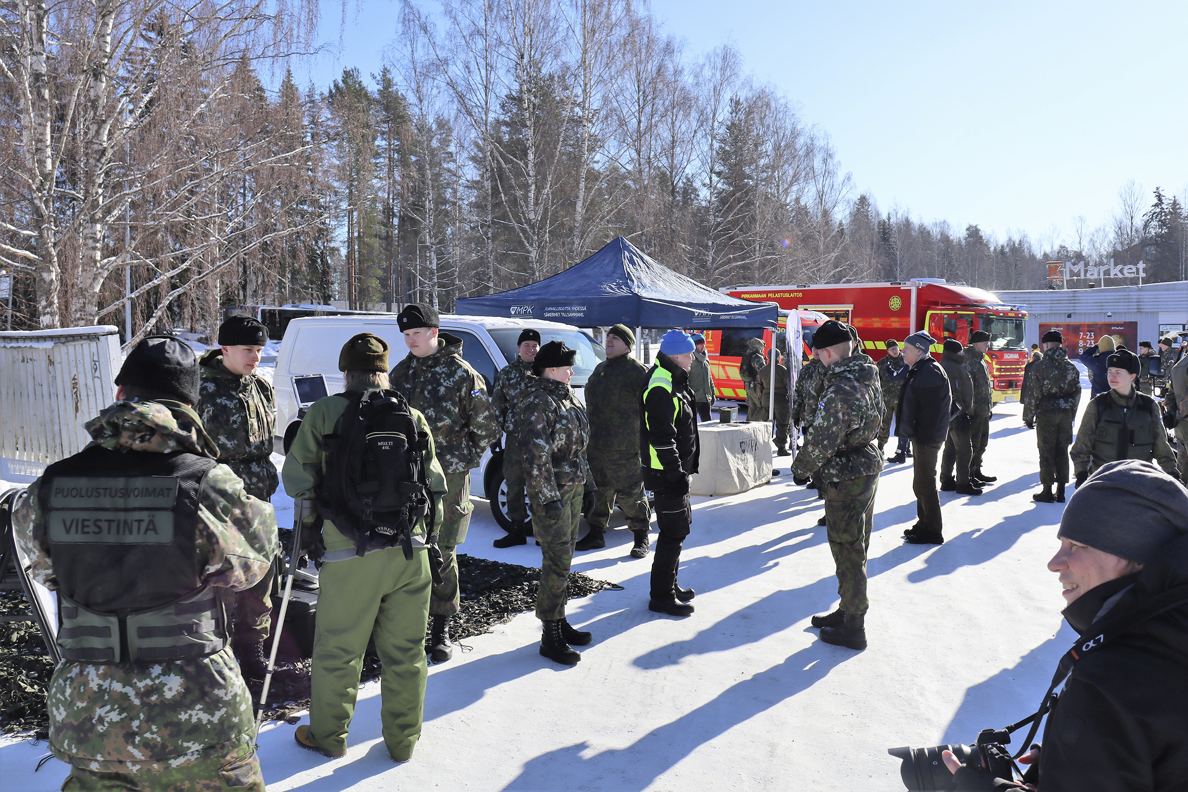 ”Omat sotilaat katukuvassa tuntuvat turvalliselta”