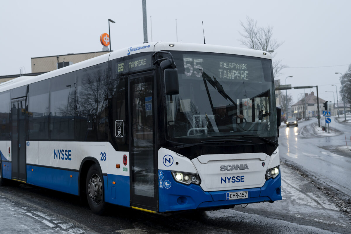 Linjan 55 päätepysäkki pysyy ennallaan: Vesilahdesta edelleen yhteys Tampereen keskustaan – Nysse-linja 58 lakkautetaan