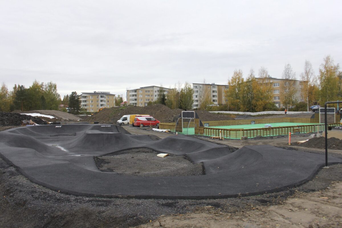 Halkolan uudelle liikuntapuistolle aiotaan rakentaa kevyen liikenteen väylä
