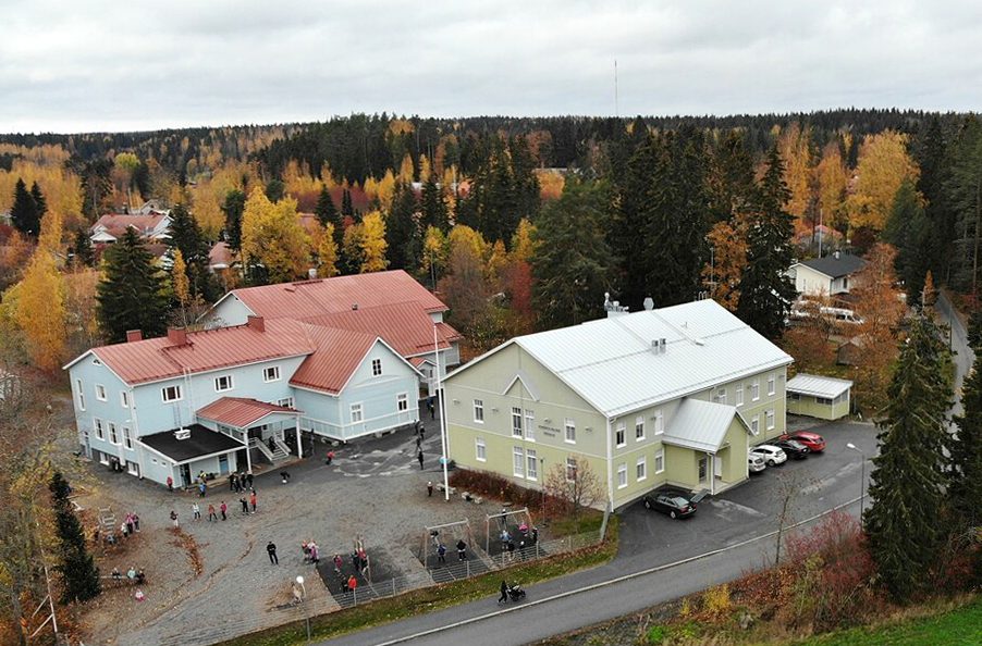 Kuokkalan koulu. Kuva: Lempäälän kunta