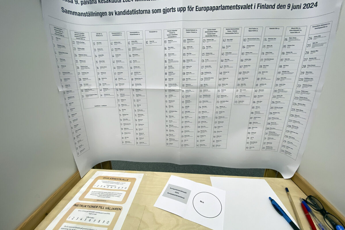 EU-vaalien tulospalvelu – seuraa tästä uutisesta, kuinka ääntenlasku etenee