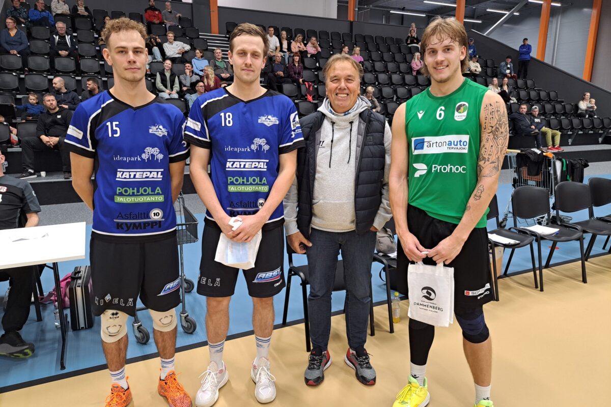 ”Pikkuisen jännitti”, tunnusti Lempo-Volleyn valmentaja Simo Puttonen kauden avauspelistä